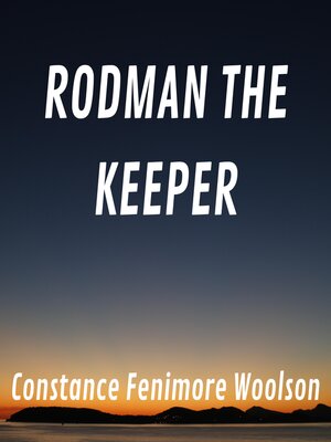 cover image of Rodman the Keeper